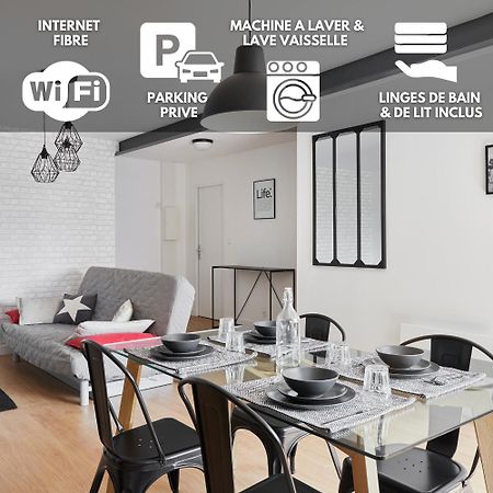 Апартаменты New-York New-York : Fibre Wifi/Linge/Parking Шатобриан Экстерьер фото
