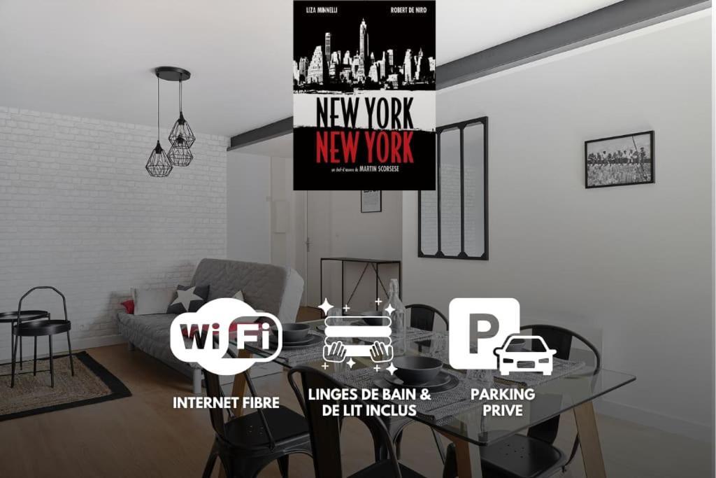 Апартаменты New-York New-York : Fibre Wifi/Linge/Parking Шатобриан Экстерьер фото
